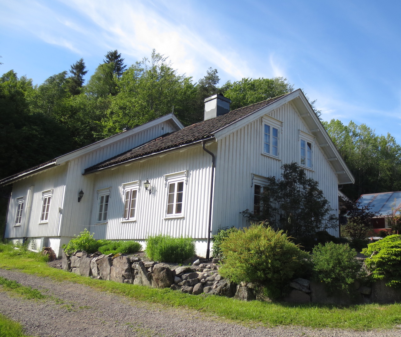 Bryggerhuset på bondegårdsferie på Aarholt-tunet
