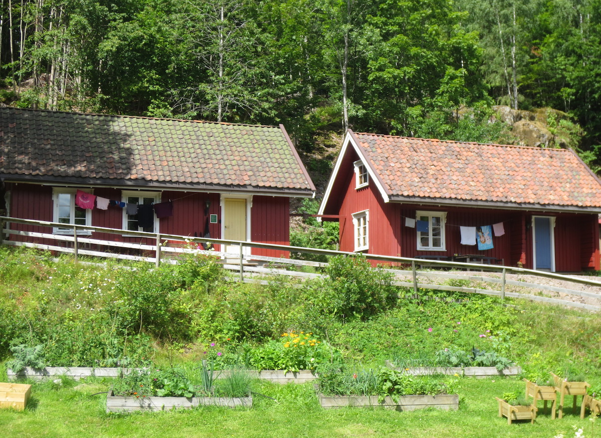 Hytter på bondegårdsferie på Aarholt-tunet